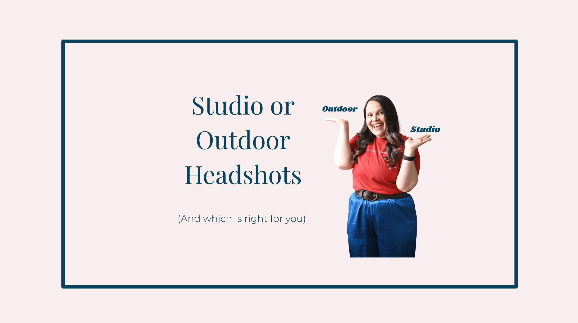 Studio vs outdoor headshots Bergen County NJ — Wendoly Photography